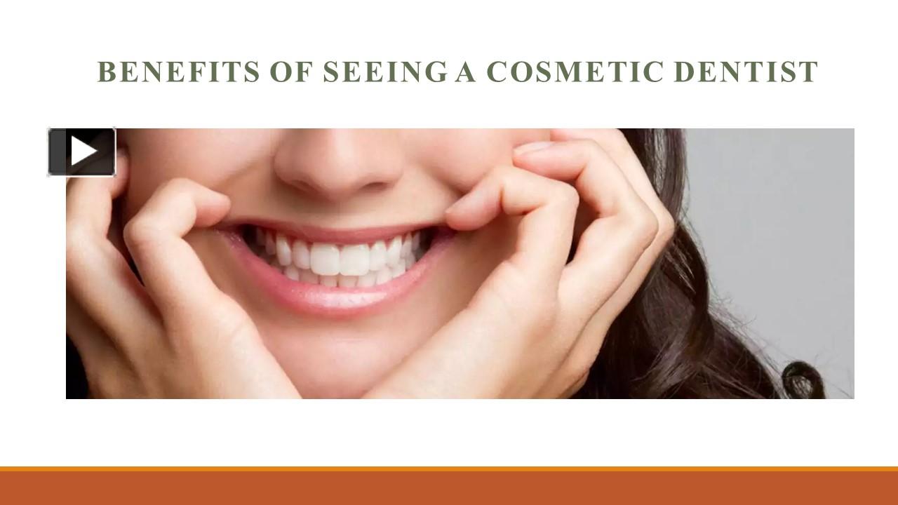 PPT Cosmetic dental clinic Bangalore PowerPoint presentation free