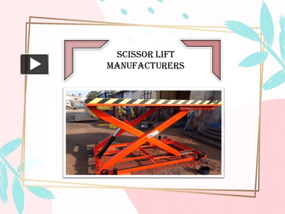 PPT Hydraulic Scissor Lift,Material Handling Scissor Lift,Twin