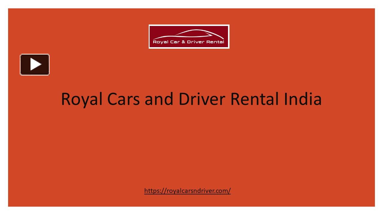 PPT Golden Triangle Tours Royal Cars and Driver Rental PowerPoint