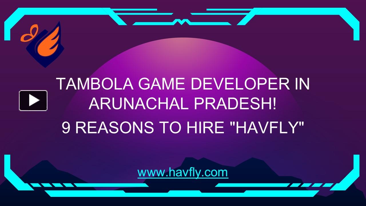PPT Tambola Game Developer PowerPoint presentation free to download