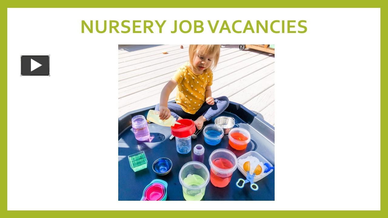 PPT Eligibility of Nursery Assistant Job UK PowerPoint presentation