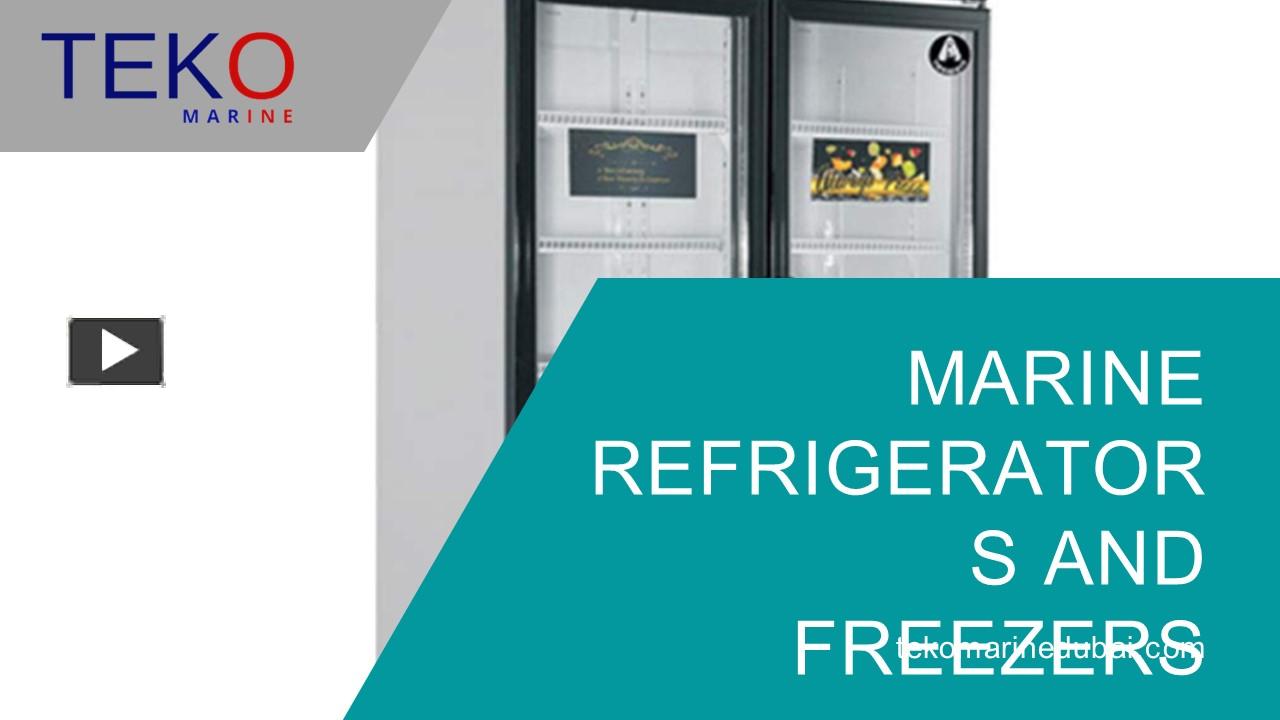 PPT Marine Refrigerators and Freezers Teko Marine PowerPoint