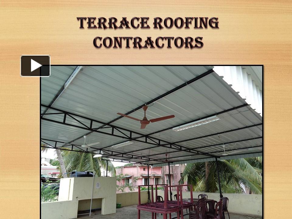 PPT Terrace Roofing Contractors, Industrial Roofing Contractors, Warehouse Roofing Contractors