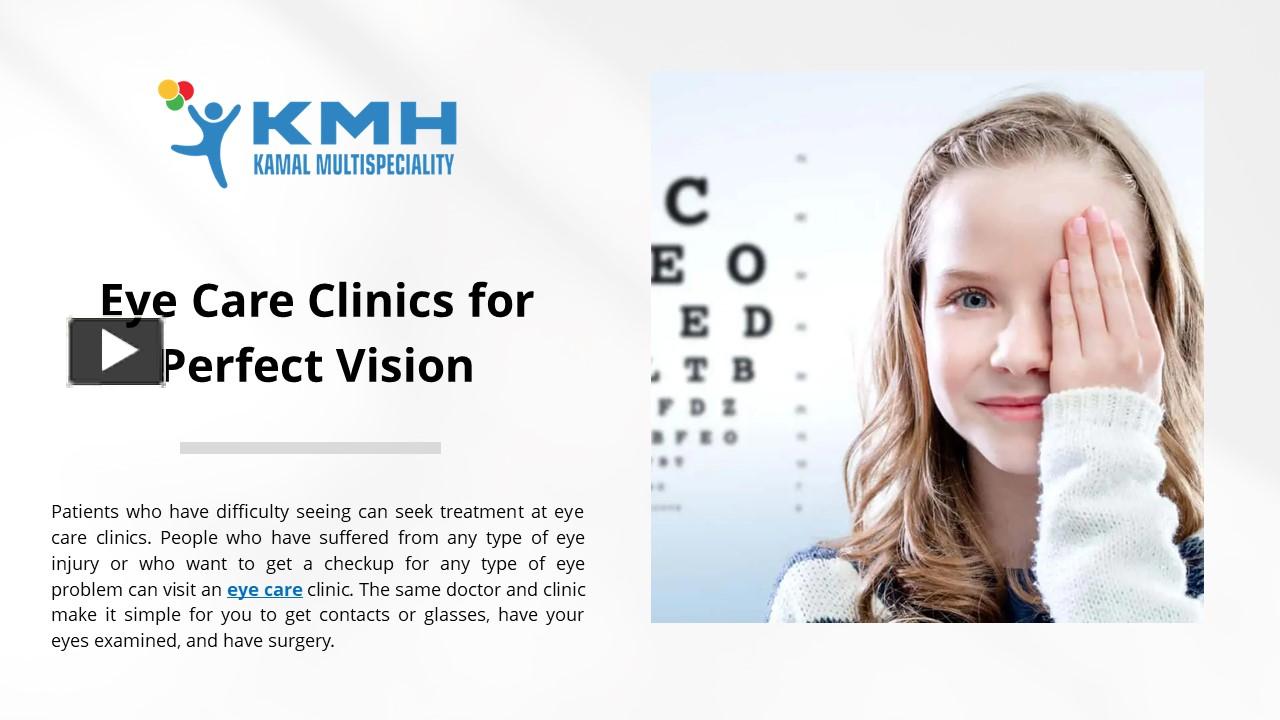 PPT For your amazing remarkable eyes, a superspecialist eye care