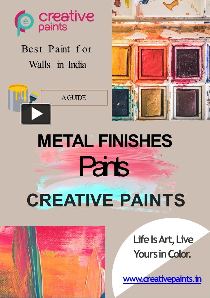 PPT Creative Paints Best Paint for Walls in India PowerPoint