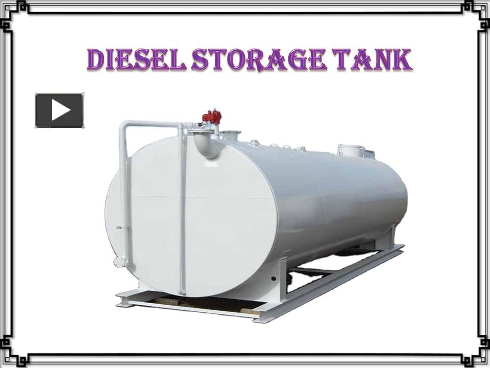 PPT Diesel Storage Tank,Mild Steel Diesel Tank,Diesel Fuel,Petroleum