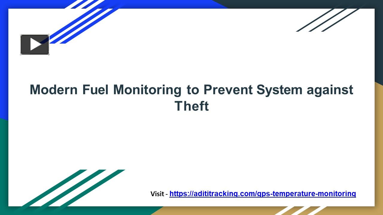 PPT Modern Fuel Monitoring to Prevent System against Theft PowerPoint