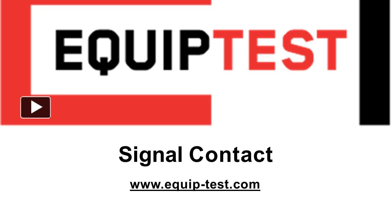 PPT Signal Contact (1) PowerPoint presentation free to download