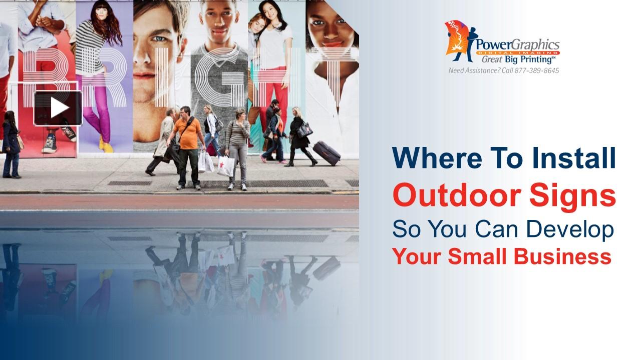 PPT 4 Of The Best Places To Install Your Outdoor Signs Power
