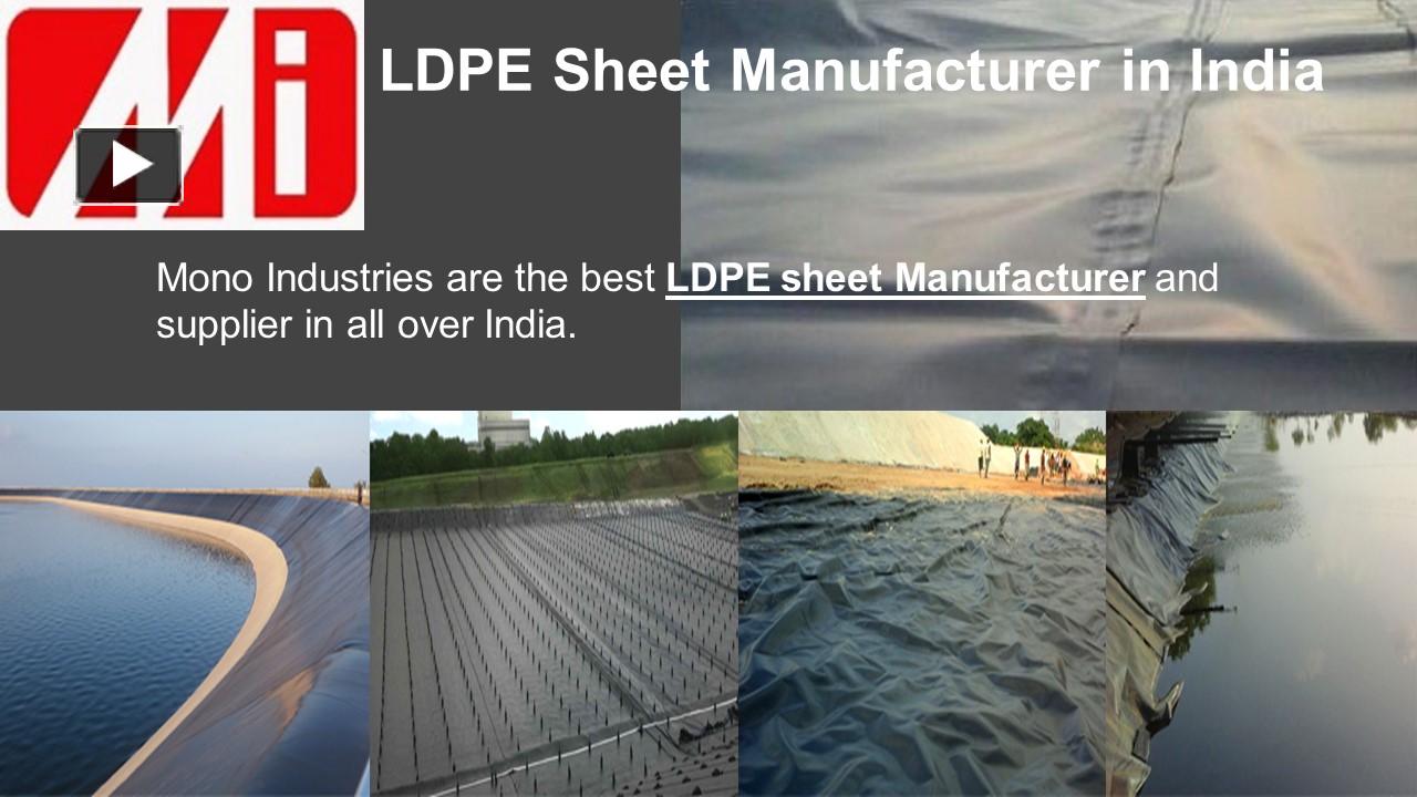PPT Best LDPE and HDPE Plastic sheet Manufacturer in India PowerPoint