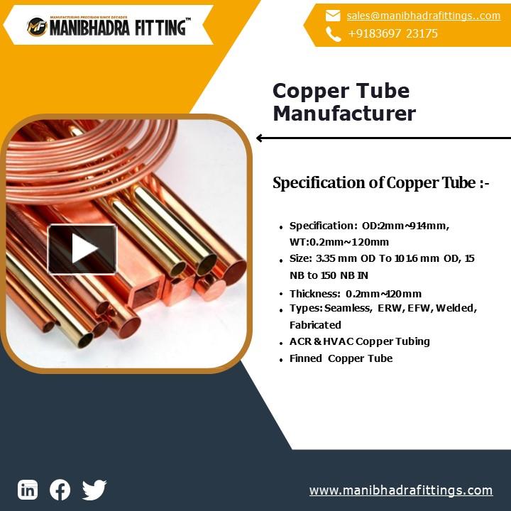 PPT Copper Pipes Medical Gas Copper Pipes PVC Coated Copper Pipes