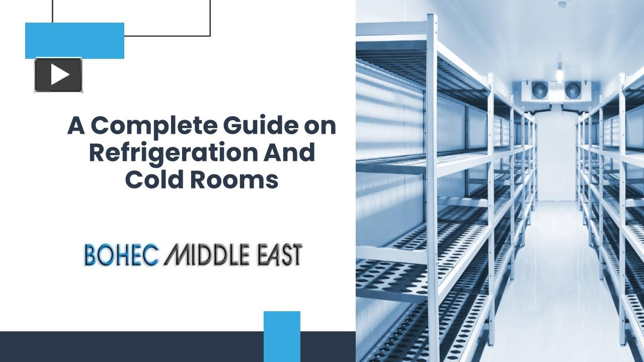 PPT A Complete Guide on Refrigeration And Cold Rooms PowerPoint