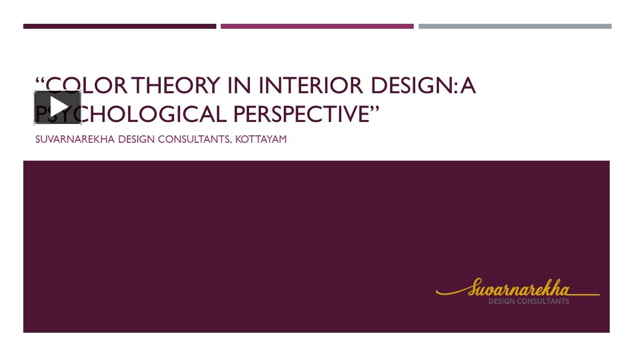 PPT Best interior designers in Kottayam Suvarnarekha Design