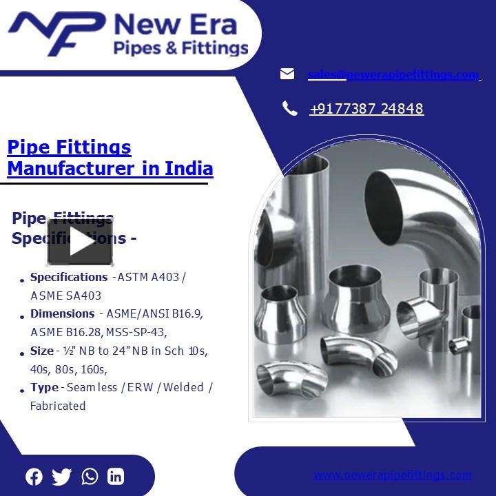 PPT Pipe Fittings Fittings Buttweld 90° Degree Elbow New