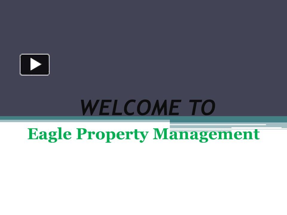 PPT Residential Property Management PowerPoint presentation free to