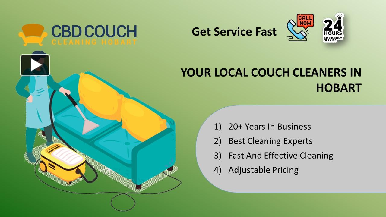 PPT CBD Couch Cleaning Hobart PowerPoint presentation free to