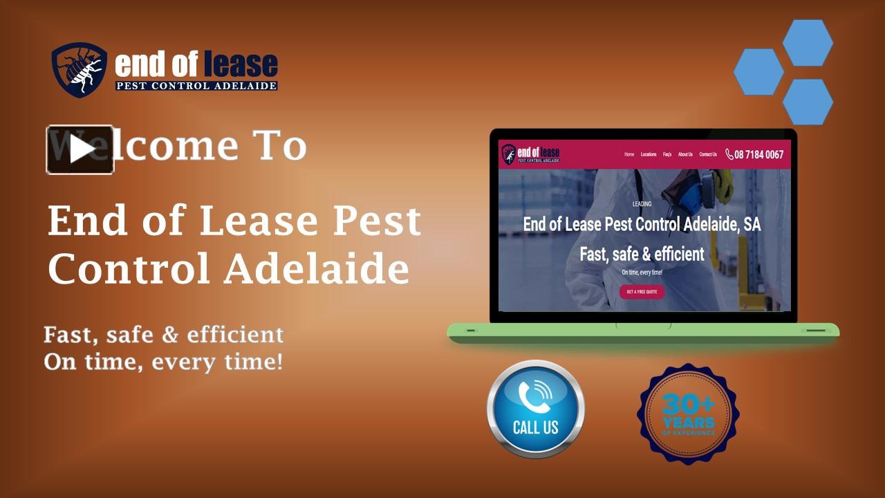 PPT End of Lease Pest Control Adelaide PowerPoint presentation free