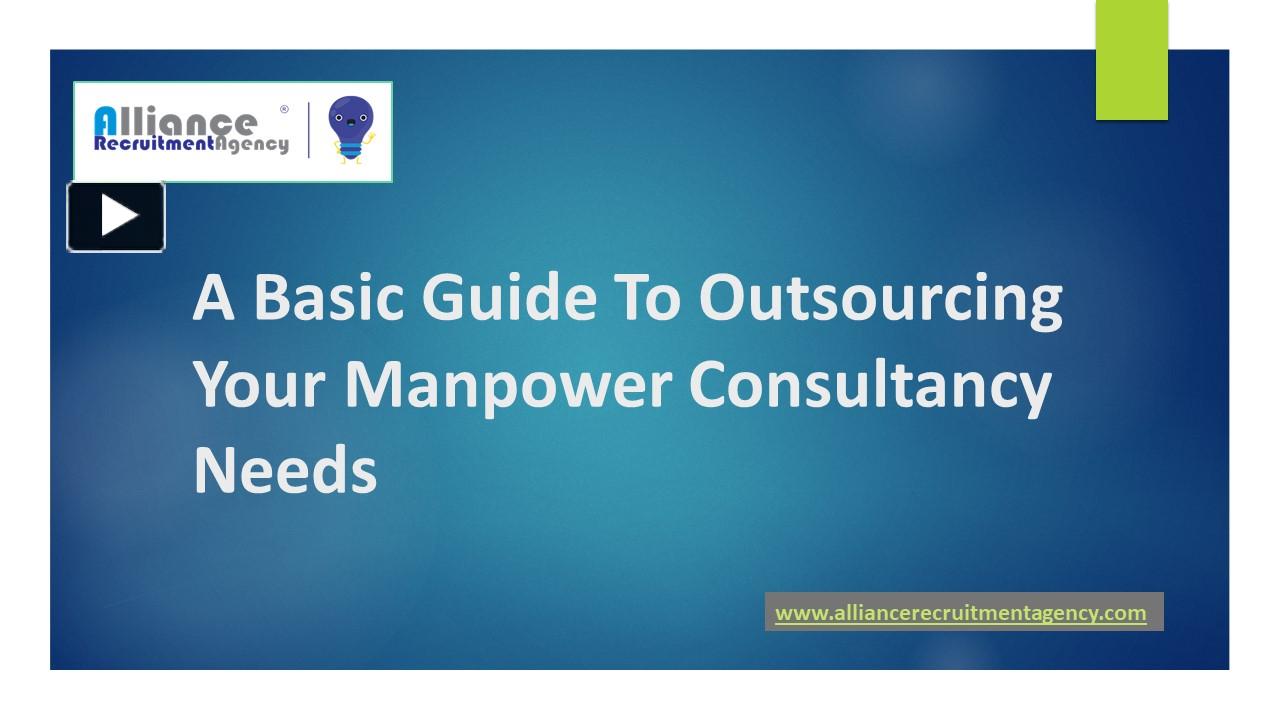 PPT How To Find The Best Manpower Consultancy In Pune? PowerPoint