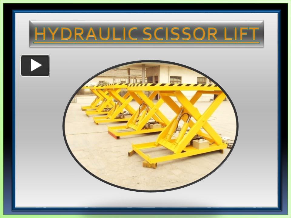 PPT Hydraulic Scissor Lift,Tamil Nadu,Chennai,India,Karnataka,Andhra
