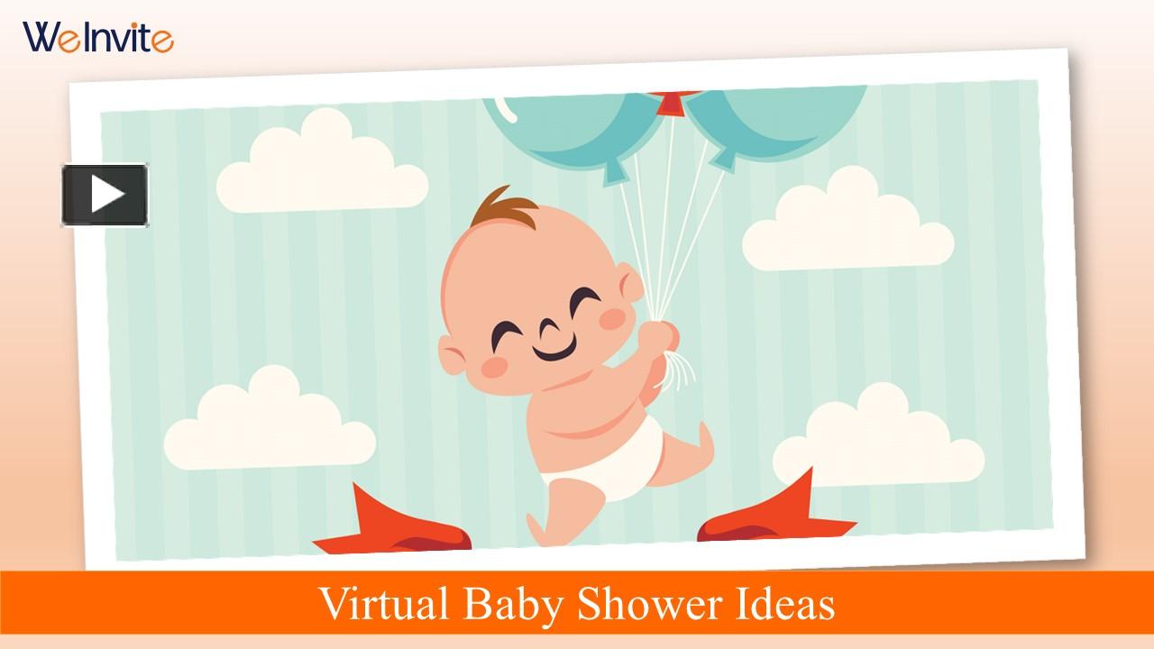 PPT Ideas to host virtual baby shower party PowerPoint presentation