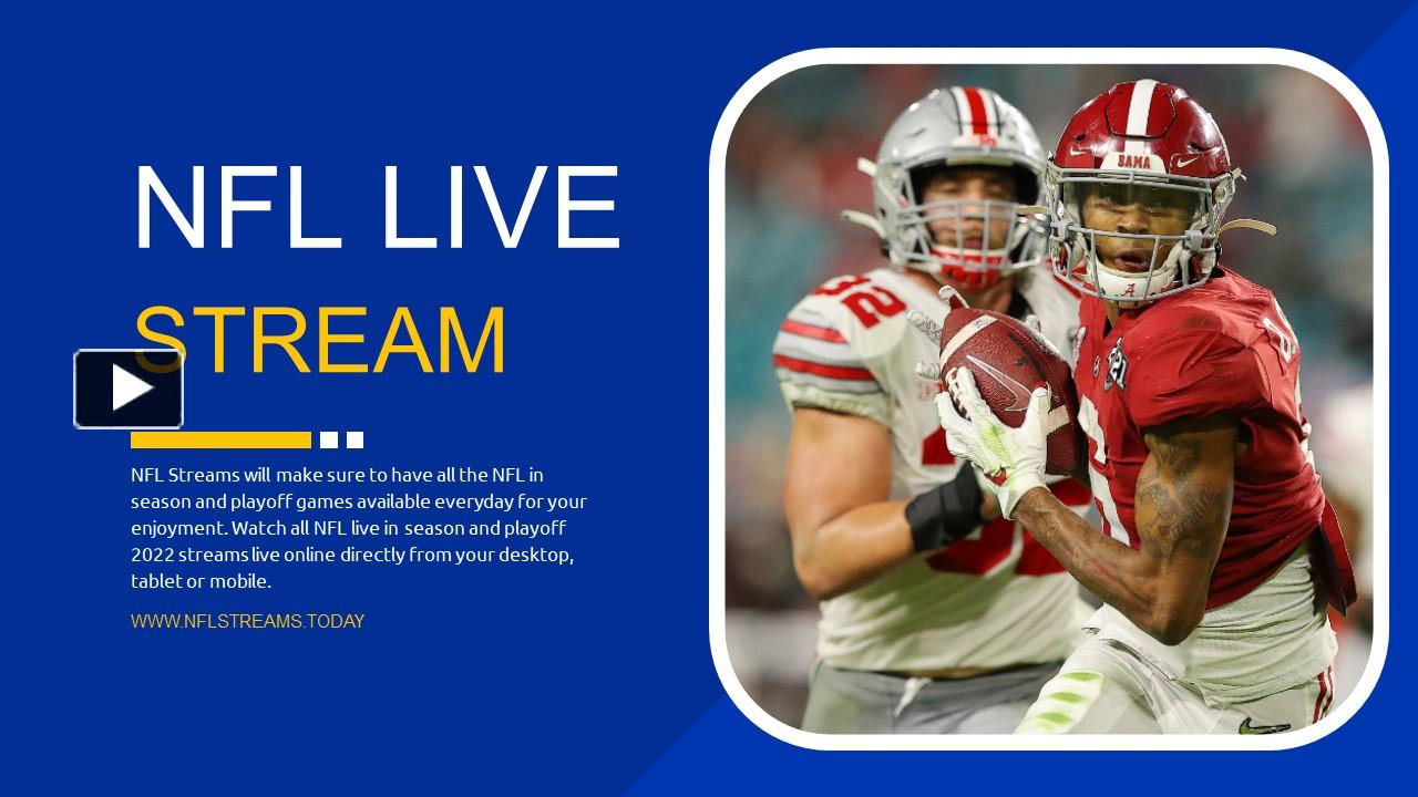 PPT NFL FOOTBALL PowerPoint presentation free to download id 9638a2OThiZ