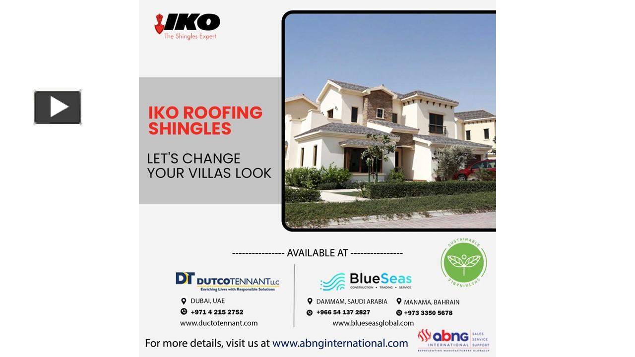 PPT Building Materials Company in Dubai 19012023 PowerPoint