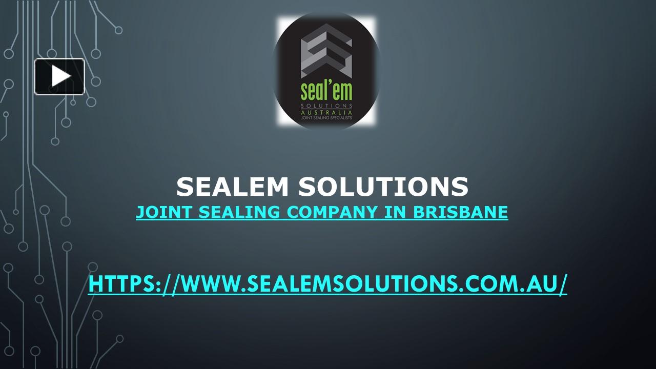 PPT Find the Joint Sealing Company in Brisbane PowerPoint presentation free to download id
