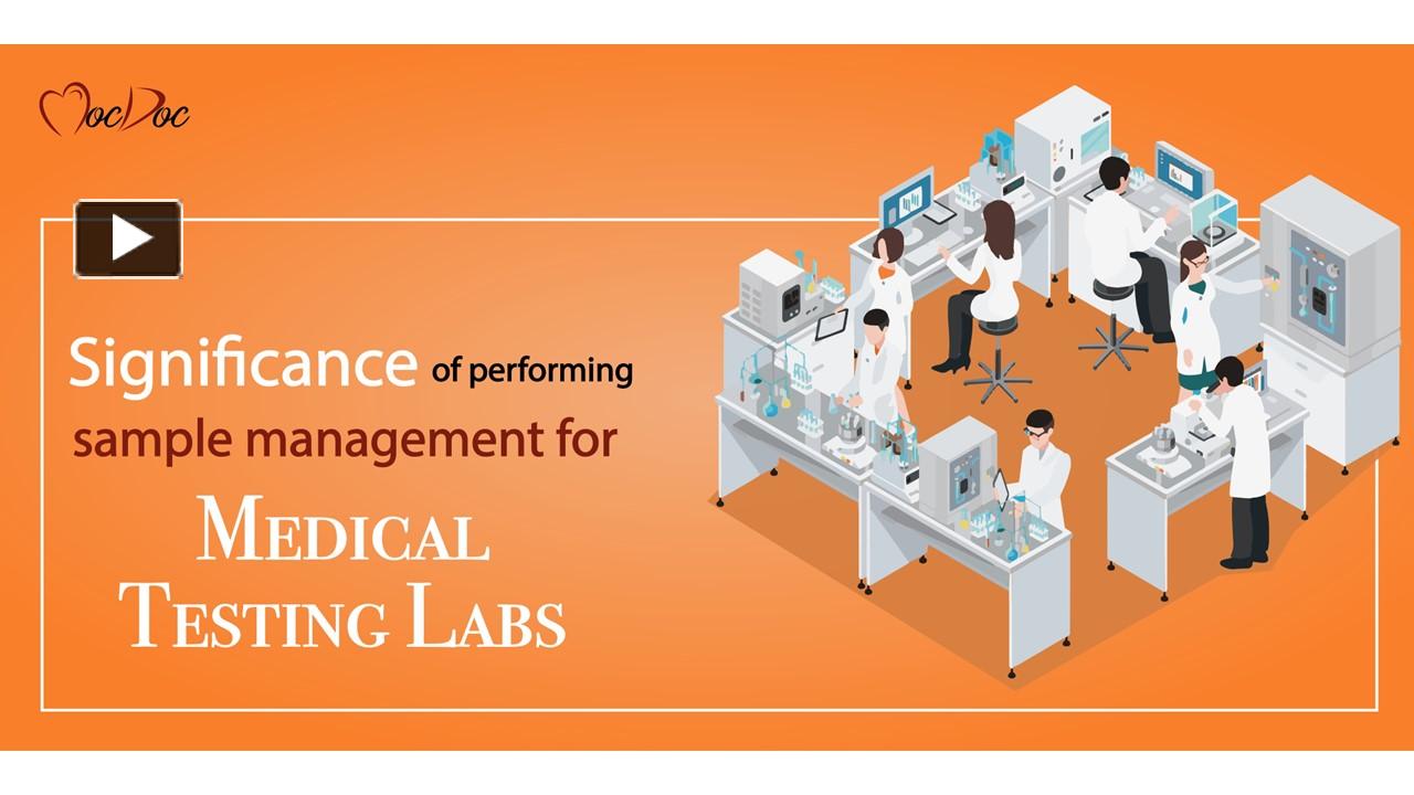 PPT Significance of Performing Sample Management for Medical Testing Labs PowerPoint