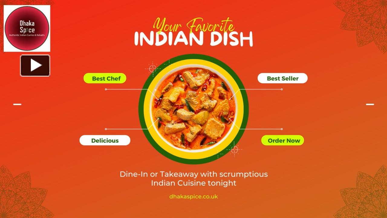 PPT Dhaka Spice Order Indian Takeaway in Springfield Road, Belfast