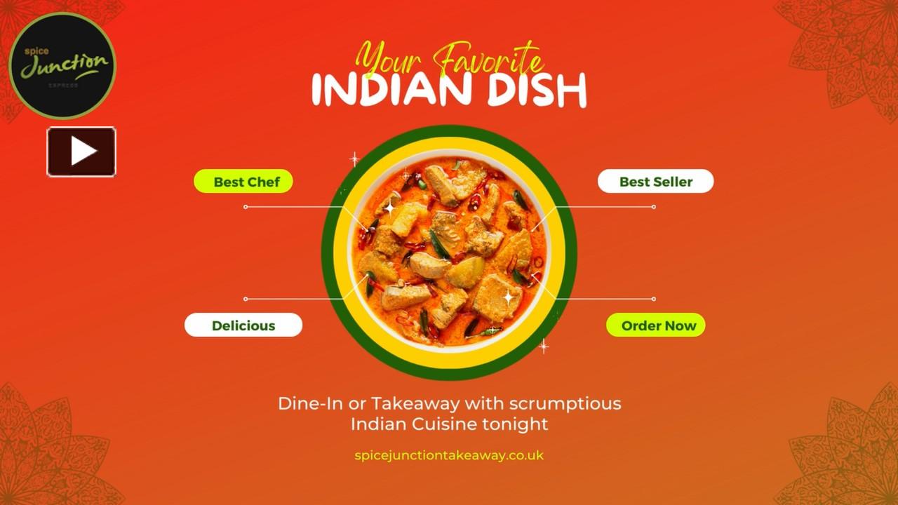 PPT Spice Junction Express indian restaurant near me indian near
