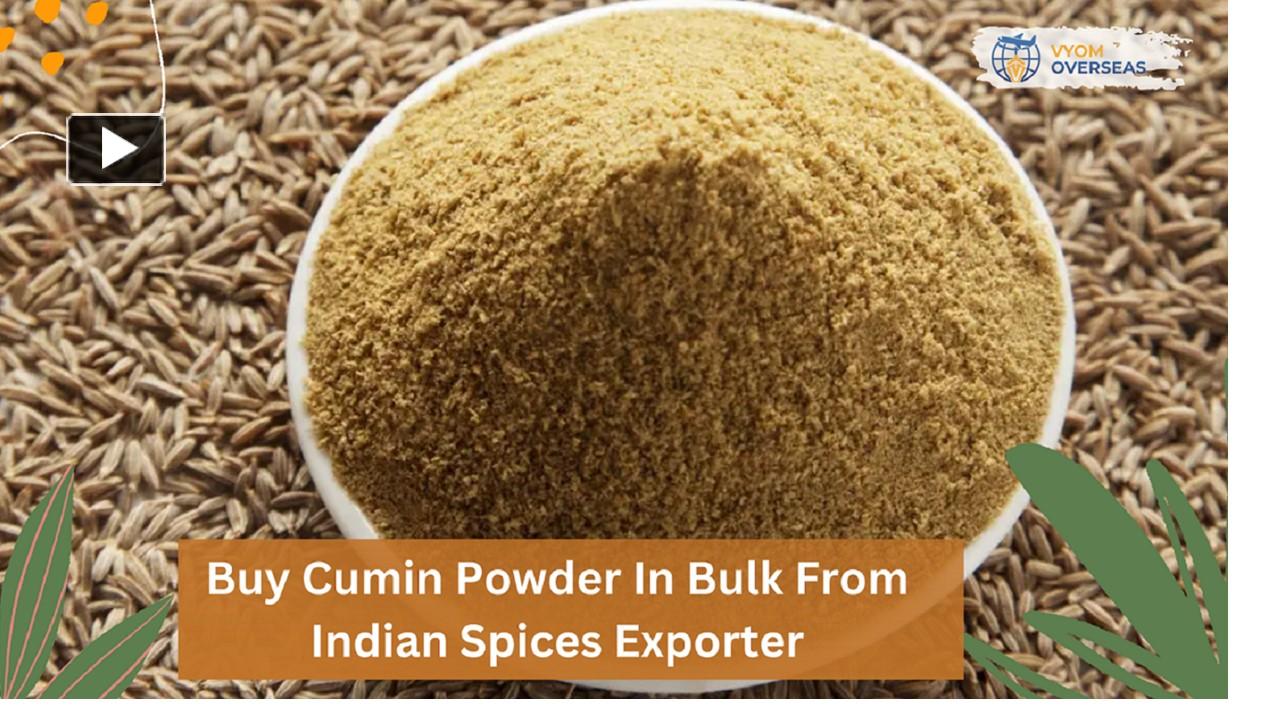 PPT Buy Cumin Powder In Bulk From Indian Spices Exporter Vyom Overseas PowerPoint