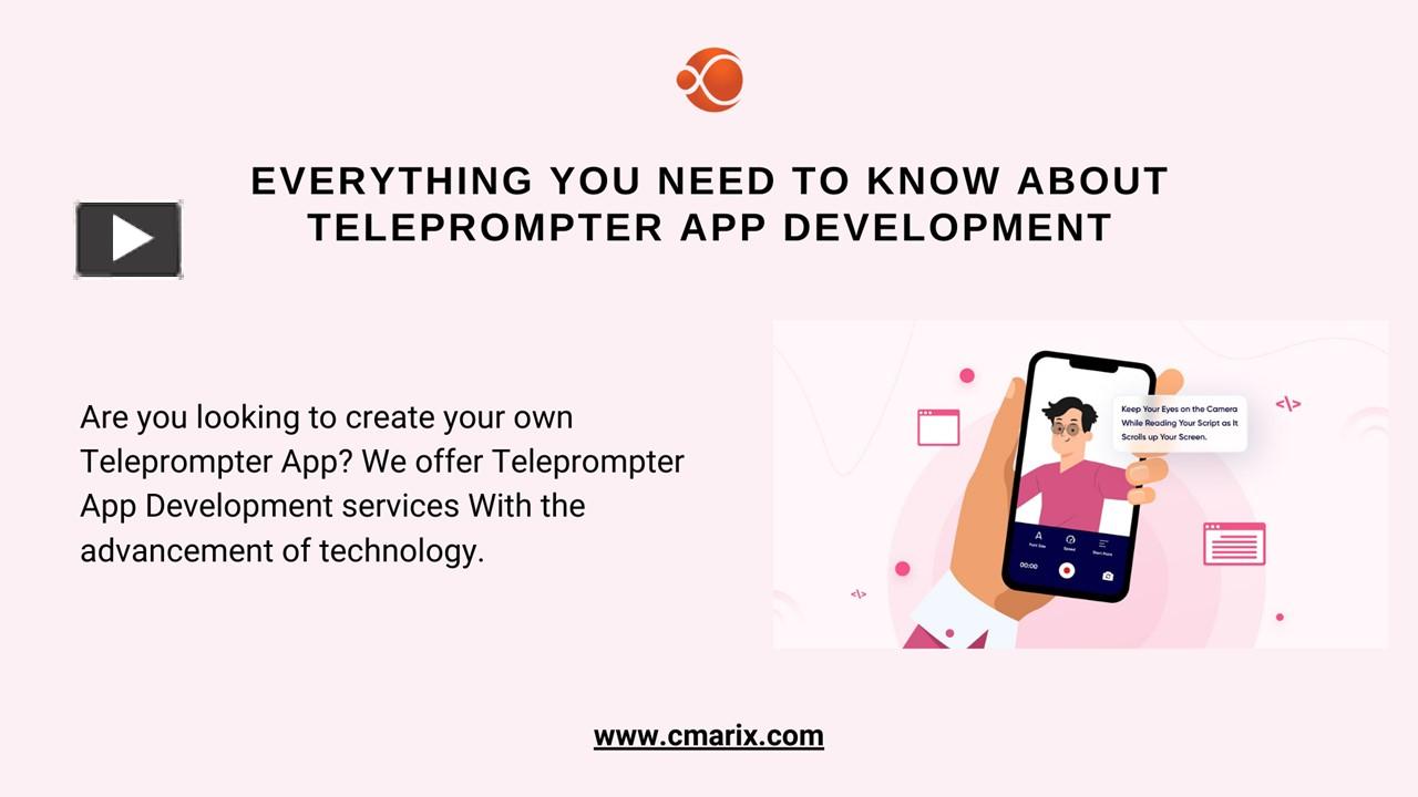 PPT Everything you need to know about developing Teleprompter Apps
