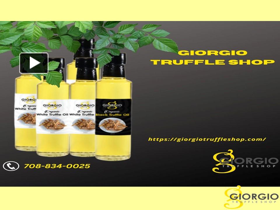 PPT How To Use Truffle Oil from Truffle Shop PowerPoint