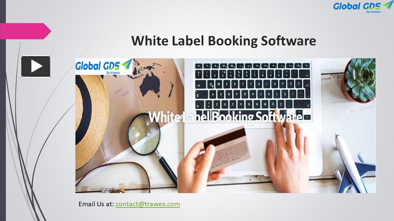 PPT White Label Booking Software PowerPoint presentation free to