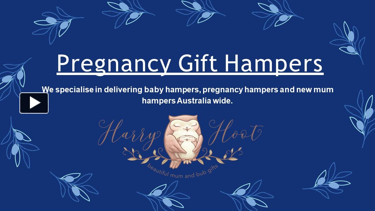 PPT Pregnancy Hampers PowerPoint presentation free to download id 965617YWUyO