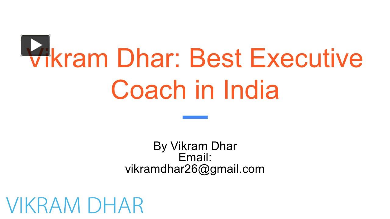 PPT Best Executive Coach in India PowerPoint presentation free to