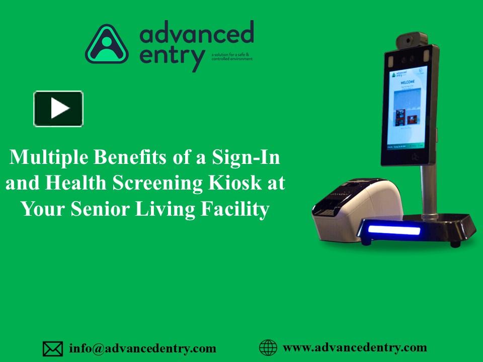 PPT Multiple Benefits of a SignIn and Health Screening Kiosk at Your