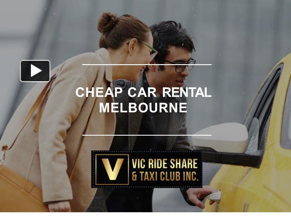 PPT Cheap Car Rental Melbourne Car Hire Melbourne PowerPoint