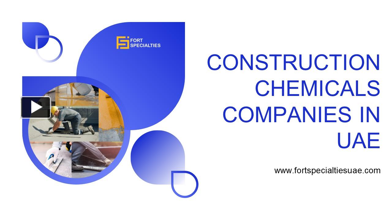 PPT construction chemicals companies in uae image PowerPoint