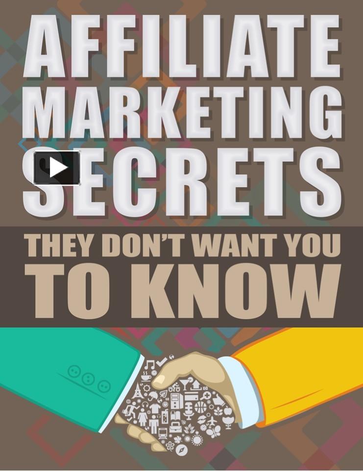 PPT Affiliate Marketing Secrets They Don't Want You To Know