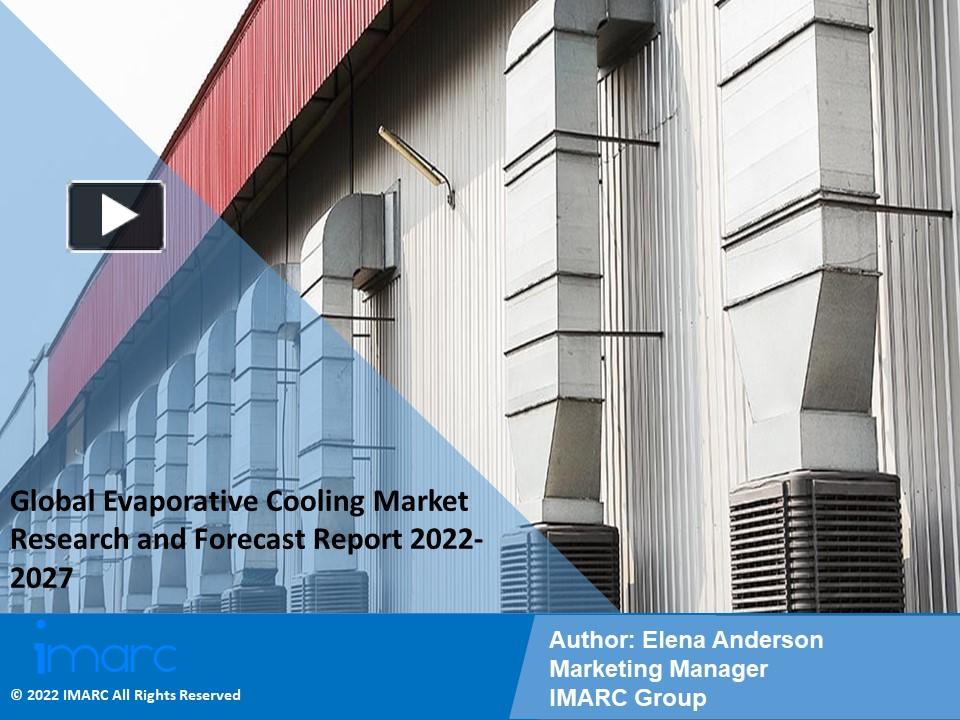 PPT Global Evaporative Cooling Market PPT Demand, Trends and