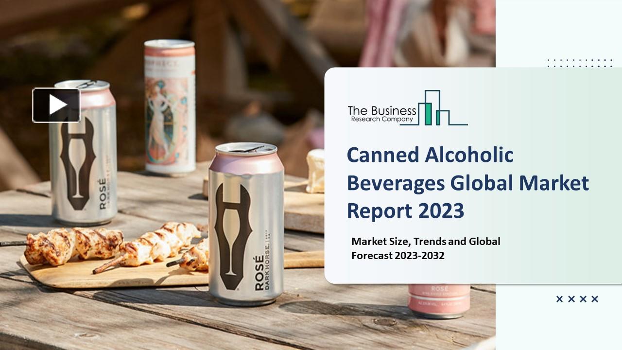 PPT Canned Alcoholic Beverages Market 2023 By Growth, Industry