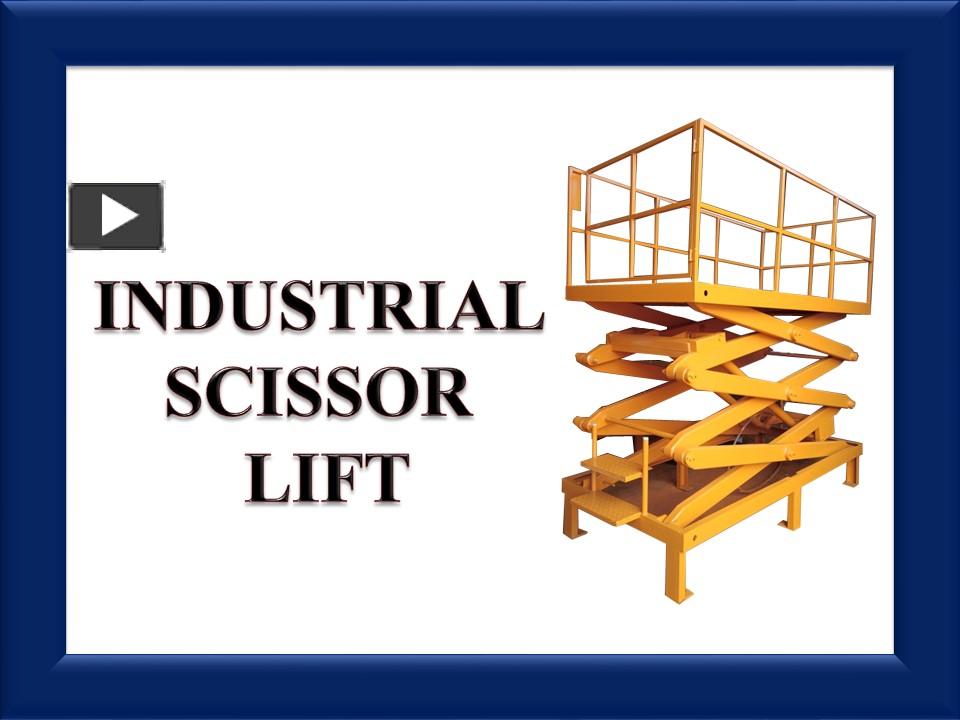 PPT Industrial Scissor Lift,Zero Scissor LiftChennai,Tamil Nadu