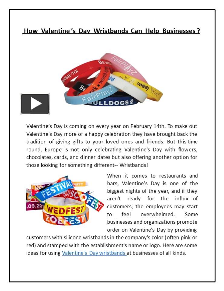 PPT How do wristbands work at concerts? PowerPoint presentation