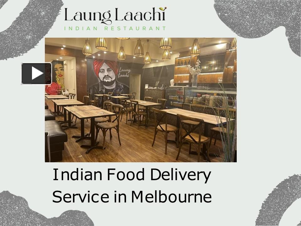 PPT Indian Food Delivery Service in Melbourne PowerPoint presentation free to download id
