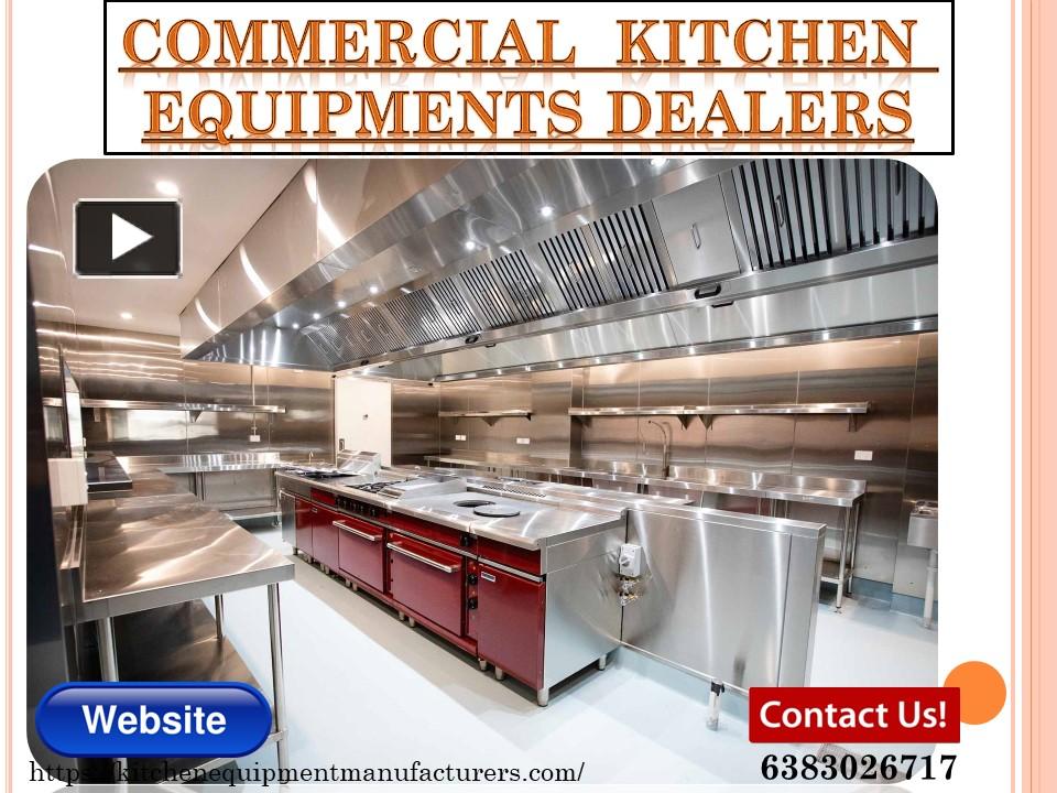 PPT Commercial Kitchen Equipments Dealers Tamilnadu , India , Chennai