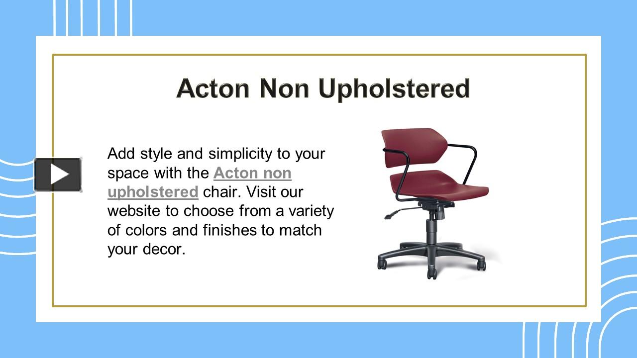 PPT Acton_Non Upholstered PowerPoint presentation free to download id 969fa6M2YzZ