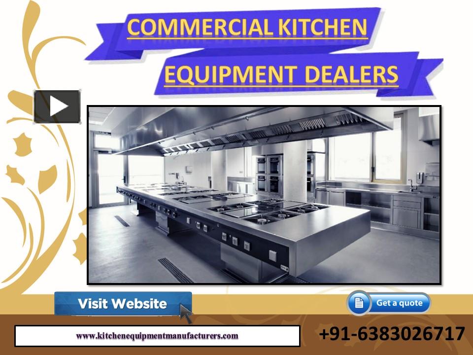 PPT Commercial Kitchen Equipment DealersChennai,Bangalore,Hyderabad,Karnataka,Mysore