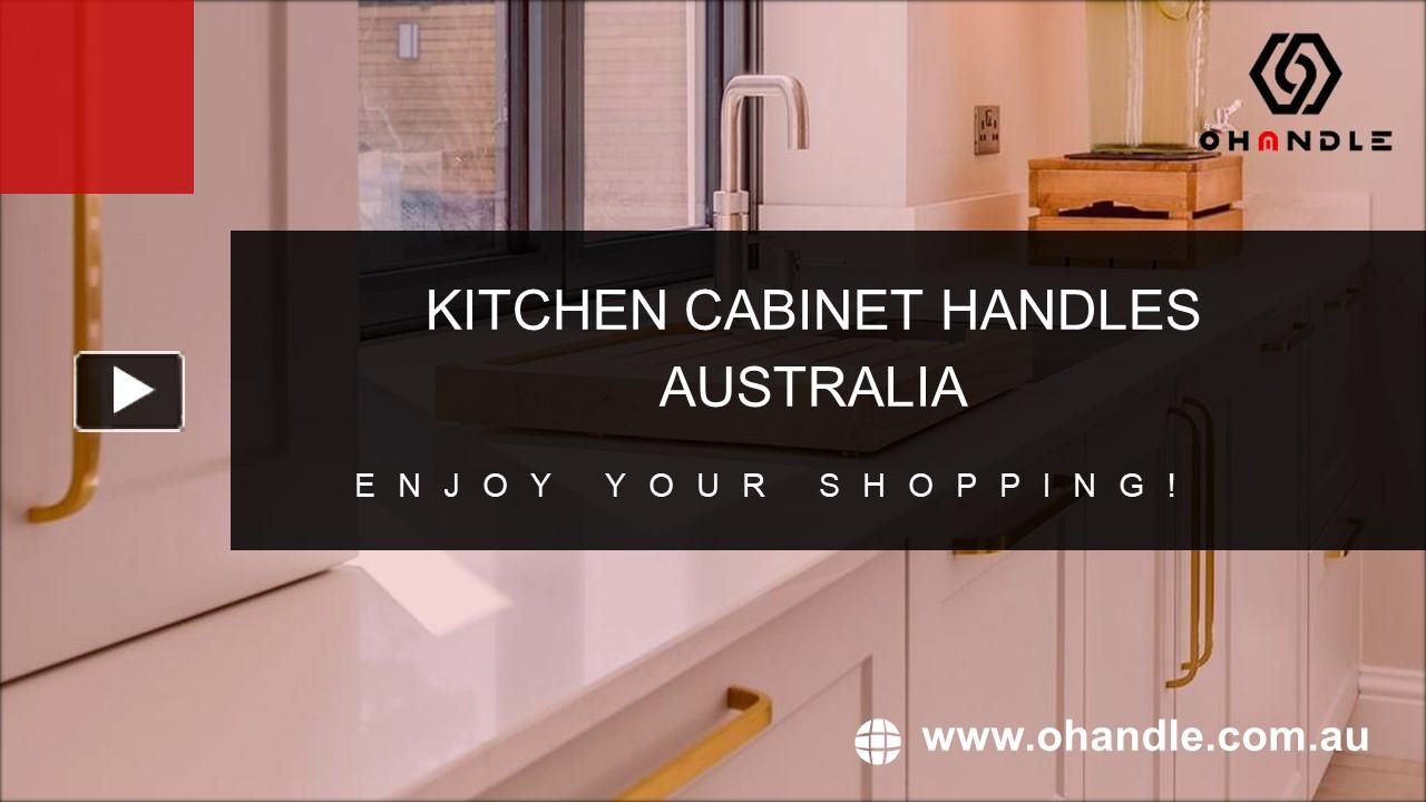 PPT kitchen handles australia PowerPoint presentation free