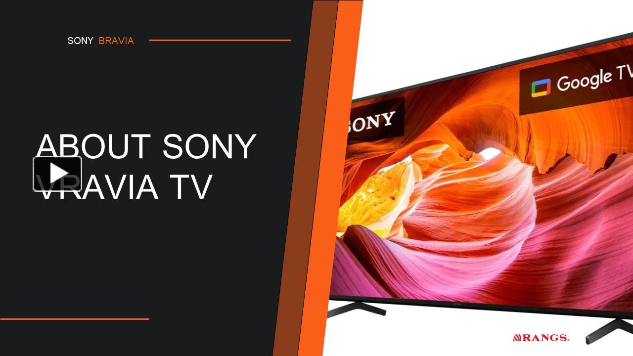 PPT Sony Bravia Smart Tv Sony Bangladesh PowerPoint presentation